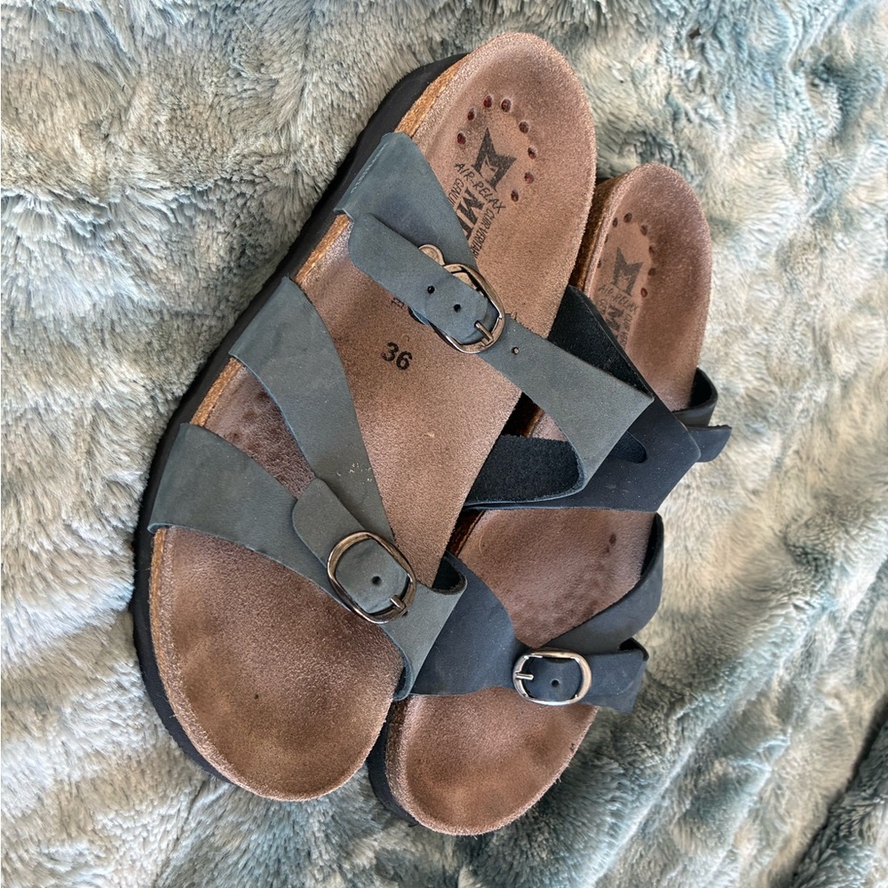 Black Strappy Sandals